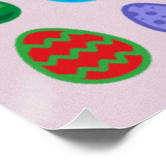 Paaseieren Perfect Poster (Hoek)