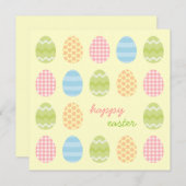Paaseieren Picnic-uitnodiging Kaart (Voorkant / Achterkant)