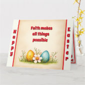 Paaseieren  Populair Collectie Kaart (Gele Bloem)