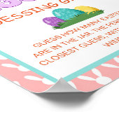 Paaseieren raden spelbord poster (Hoek)