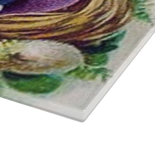  paaseieren retro snijplank (Hoek)