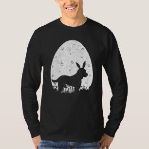 Paaseieren Retro Style Cockapoo Dog Pasen T-shirt