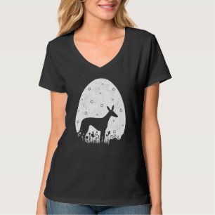 Paaseieren  Retro Style Greyhound Dog Easte T-shirt