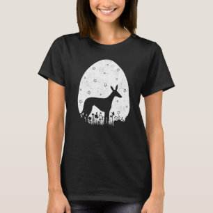 Paaseieren  Retro Style Greyhound Dog Easte T-shirt