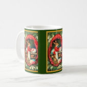 Paaseieren rode Pasen Koffiemok (Voorkant links)