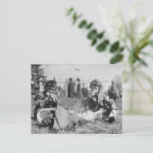 Paaseieren Roll White House 1911 Feestdagenkaart (Staand voorkant)