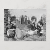 Paaseieren Roll White House 1911 Feestdagenkaart (Voorkant)