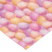 Paaseieren Roze Paarse gele motief Korte Tafelloper (Hoek)