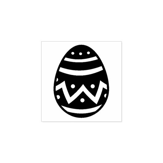 Paaseieren Rubberstempel (Afrduk)