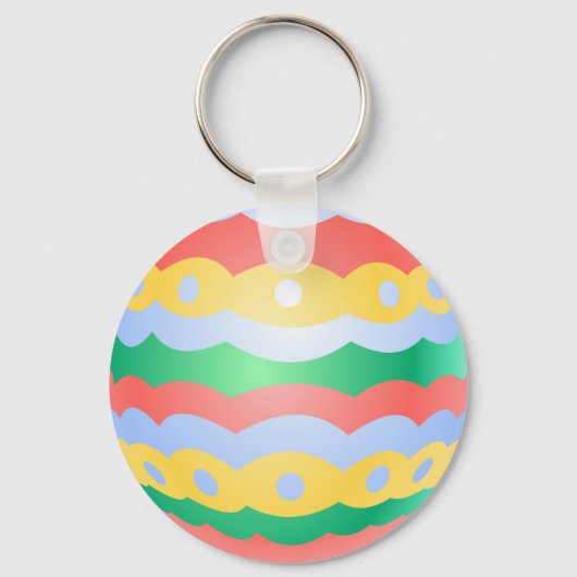 Paaseieren Sleutelhanger Festive Easter Egg Keepsa (Voorkant)