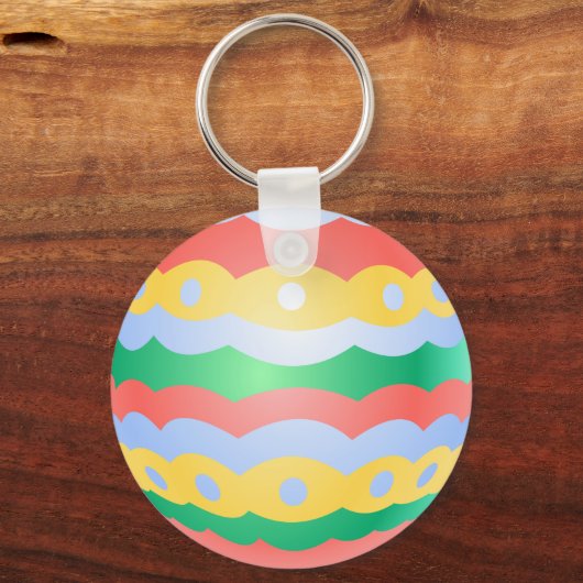 Paaseieren Sleutelhanger Festive Easter Egg Keepsa (Voorkant)
