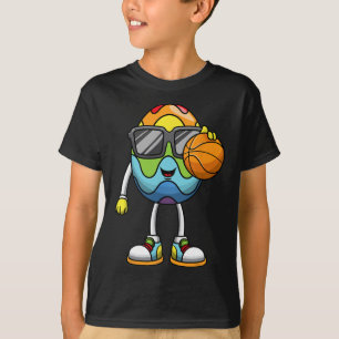 Paaseieren spelen Bysketbyll Sports Boys Mannen Ki T-shirt