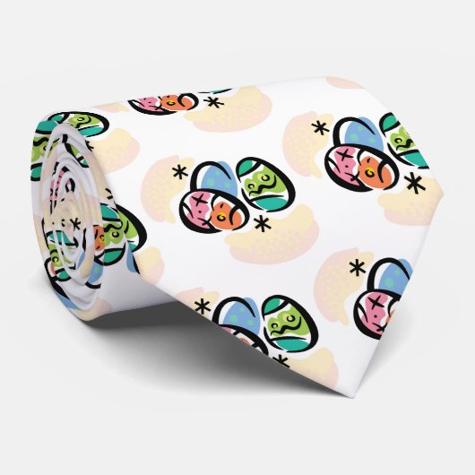 Paaseieren Stropdas! Stropdas (Opgerold)