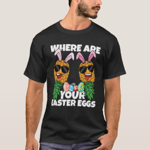 Paaseieren Swinger Ondersteboven Ananas Vrouwen T-shirt