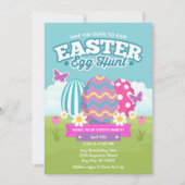Paaseieren - Tante kleurige eieren Kaart (Voorkant)