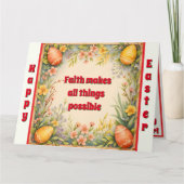 Paaseieren  trendy Collectie Kaart (Voorkant)