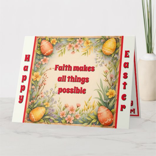 Paaseieren  trendy Collectie Kaart (Voorkant)