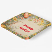 Paaseieren  trendy Collectie Papieren Bordje (Gebogen)