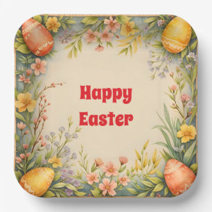 Paaseieren  trendy Collectie Papieren Bordje