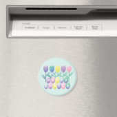 Paaseieren Tulpen Happy Easter Magnet (Insitu (Vaatwasser))