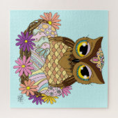 Paaseieren Uil Nest Legpuzzel (Horizontaal)