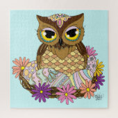 Paaseieren Uil Nest Legpuzzel (Verticaal)