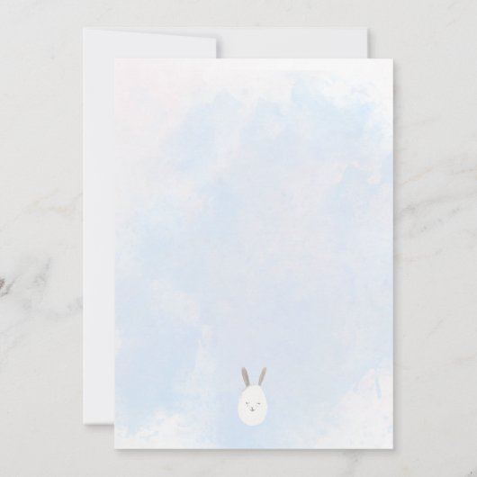 Paaseieren uit Brunch en Egg Hunt Kaart (Achterkant)