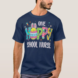 Paaseieren van één hoppy-hobby-school verpleging b t-shirt