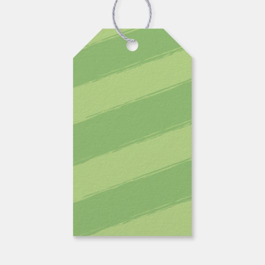 Paaseieren van geslepen stapen cadeaulabel (Achterkant)