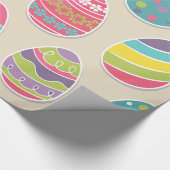 paaseieren, verpakkingspapier cadeaupapier (Hoek)