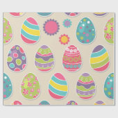 paaseieren, verpakkingspapier cadeaupapier (Vlak)