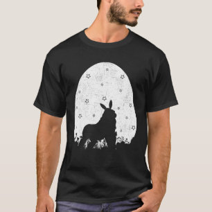 Paaseieren Vintage Retro Style Funny Gorilla Easte T-shirt