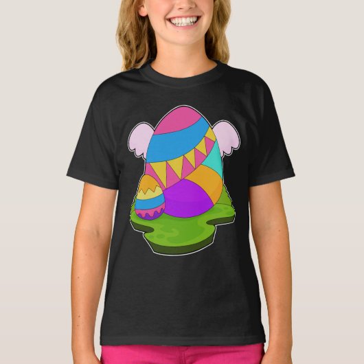 Paaseieren Vleugels T-shirt (Voorkant)