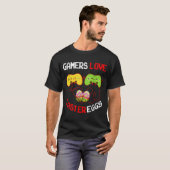Paaseieren voor gamers Love T-shirt (Voorkant volledig)