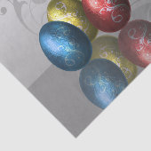 Paaseieren voor glamour - Weefpapier Tissuepapier (Detail)