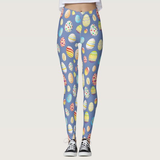 Paaseieren Vrouwen Mode Leggings (Voorkant)