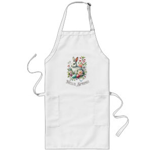 Paaseieren Waterverf Bunny & Eggs Lang Schort