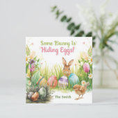 Paaseieren zoeken kaart (Staand voorkant)