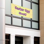 Paaseieren zoeken! Leuke banner (Buitenkant Gebouw)
