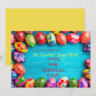 Paaseieren zoeken Paasfeest Kaart