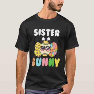 Paaseieren zuster Bunny Matching Family T-shirt