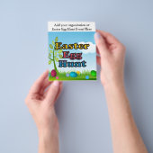 Paaseierenjacht Flyer (Hand)