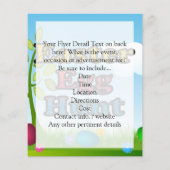 Paaseierenjacht Flyer (Achterkant)