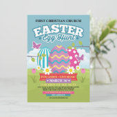 Paaseierenjacht Kaart (Staand voorkant)