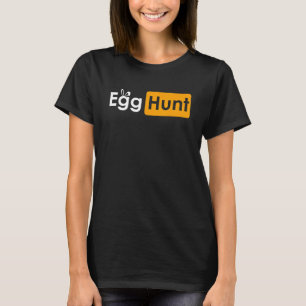 Paaseierenjacht Pasen Funny Sarcastische Meme Volw T-shirt