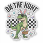 Paaseierenzoeken Sticker (Voorkant)