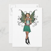 paaseierfee feestdagenkaart (Voorkant / Achterkant)