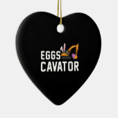 Paaseierhap Shirt voor kinderen Funny Eggs Cavator Keramisch Ornament (Rechts)