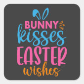 Paaseierjacht - Dier Vierkante Sticker (Voorkant)