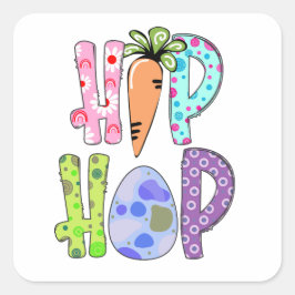 Paaseierjacht - Feestdagen Vierkante Sticker